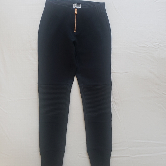 The base rib-cuffed activewear pants. - Picture 1 of 5